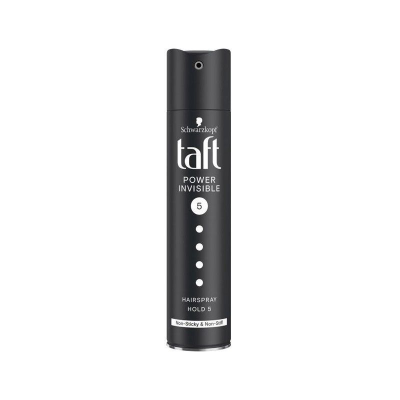 Taft Invisible Power Лак за коса с действие в три степени за мега силна фиксация х250 мл