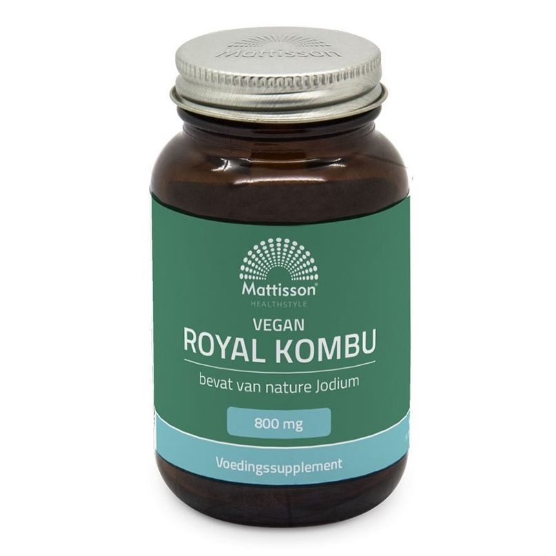 Royal Kombu Поддържа щитовидната функция и хормоналния баланс х60 капсули Mattisson Healthstyle