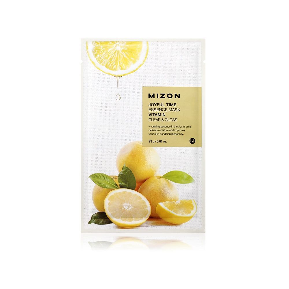 Mizon Joyful Time Vitamin C Лист маска с почистващ и освежаващ ефект х1 брой
