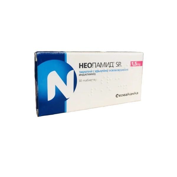Неопамид SR 1,5 mg х30 таблетки с удължено освобождаване