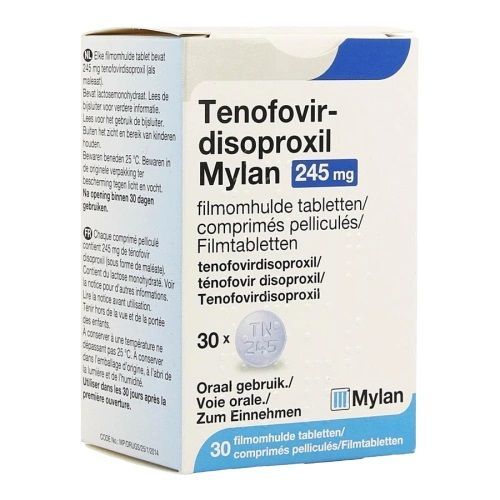 Тенофовир дизопроксил Mylan 245 mg х30 филмирани таблетки Mylan