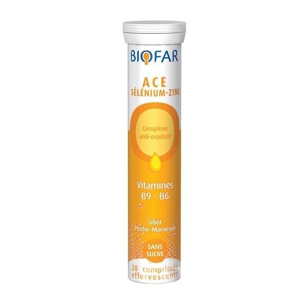 ACE Селен и Цинк х20 ефервесцентни таблетки Biofar