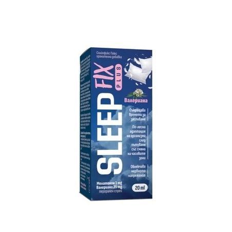 Sleepfix Plus Перорален спрей за спокоен сън с валериана х20 мл Sopharma
