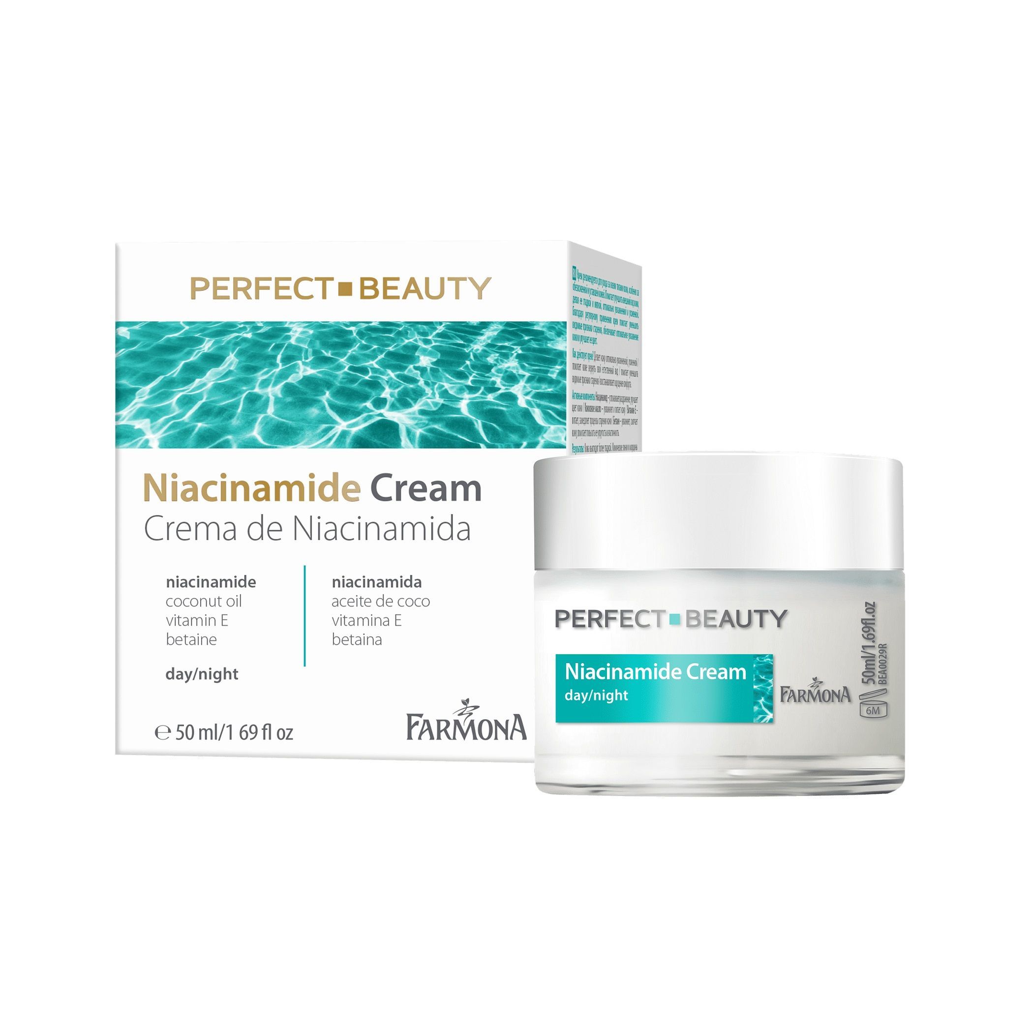 Farmona Perfect Beauty Крем за лице против признаци на стареене с ниацинамид x50 мл