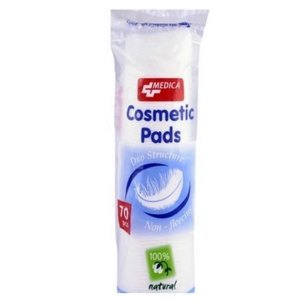 Medica Cosmetic Pads Козметични памучни тампони х70 броя