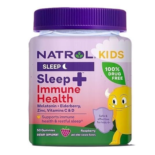 Kids Sleep+ Immune Health Мелатонин х50 желирани таблетки Natrol