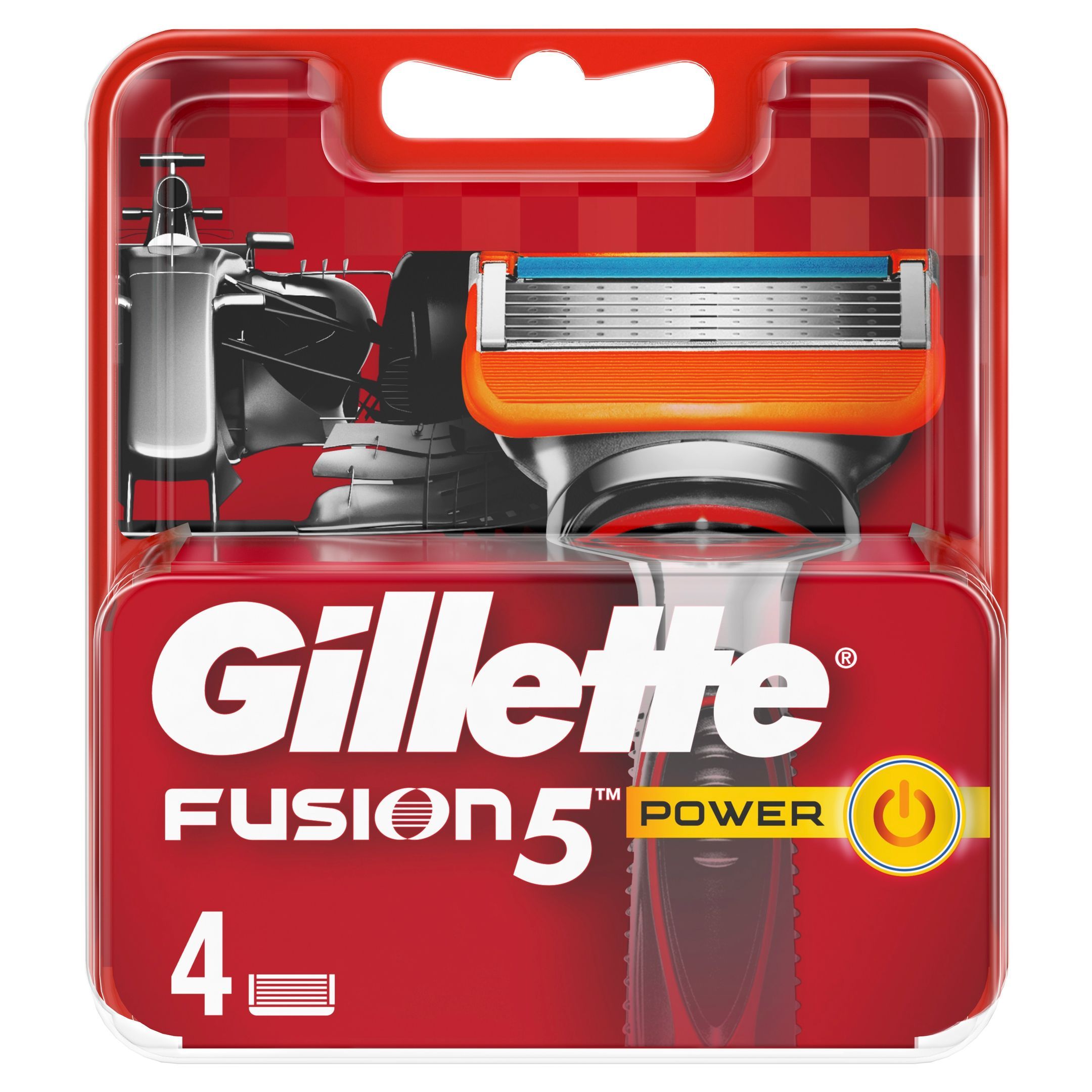Gillette Fusion Power Резервни ножчета x4 броя