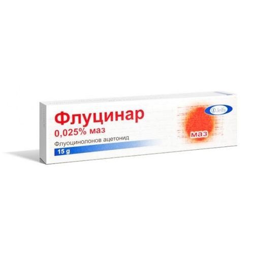 Флуцинар 0,025 % маз х15 г Jelfa