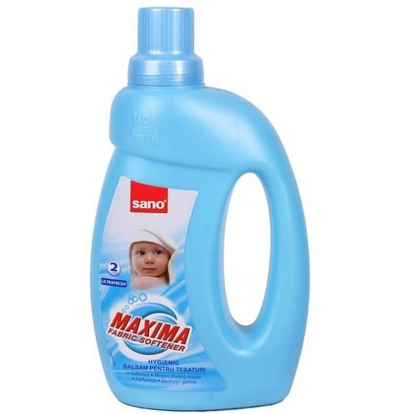 Sano Maxima Fabric Softener Ultra Fresh Омекотител за бебешки дрехи x2 литра