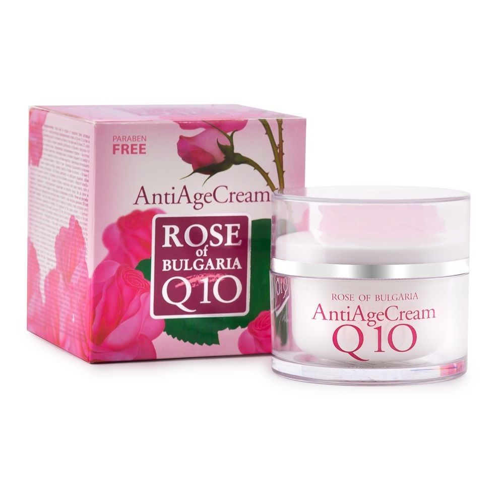 Bio Fresh Rose Дневен крем за лице против бръчки с Q10 х50 мл