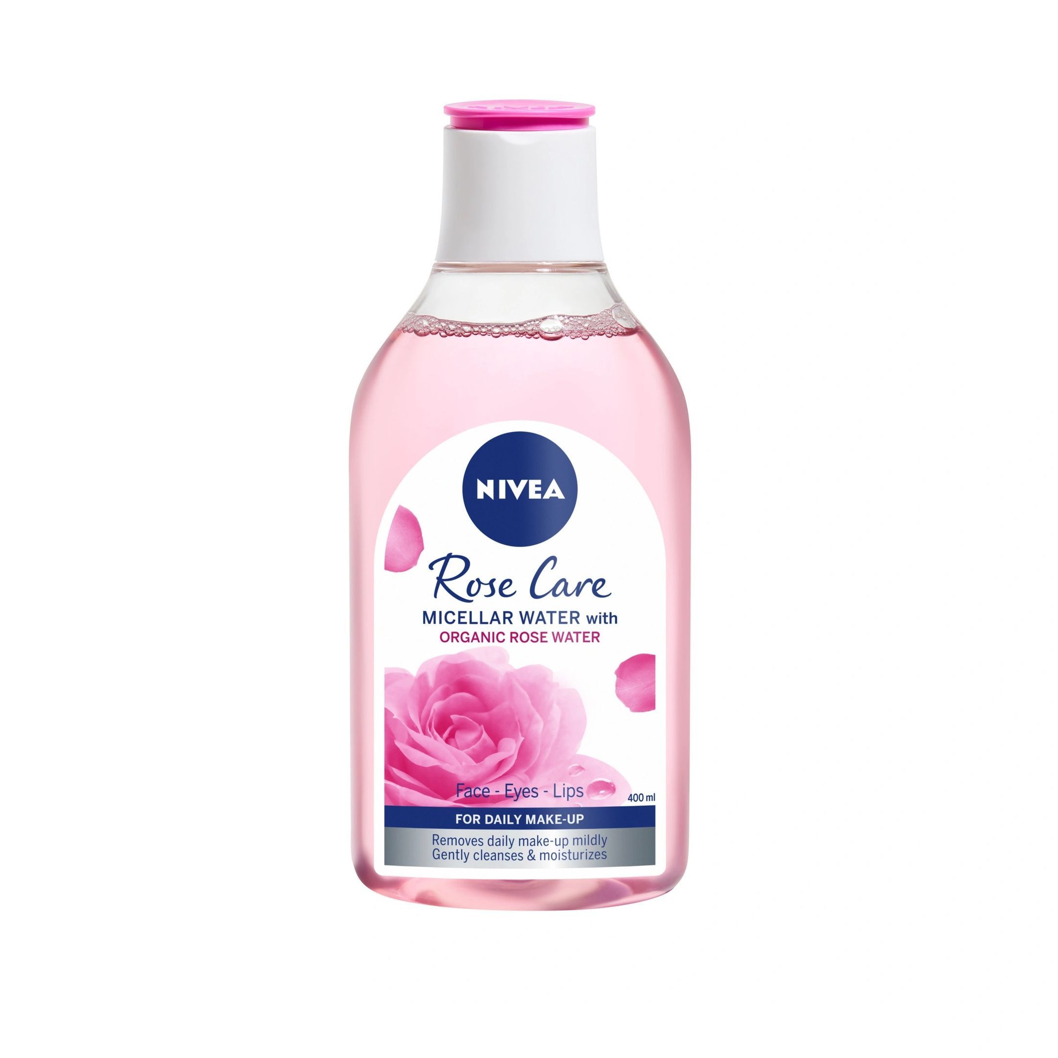 Nivea Rose Care Мицеларна вода за лице с розова вода x400 мл