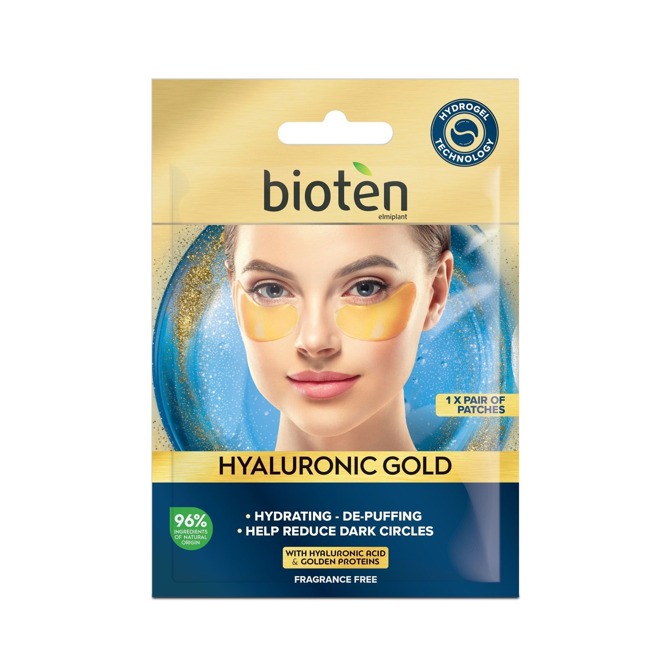 Bioten Hyaluronic Gold Маска за очи x5.5 грама