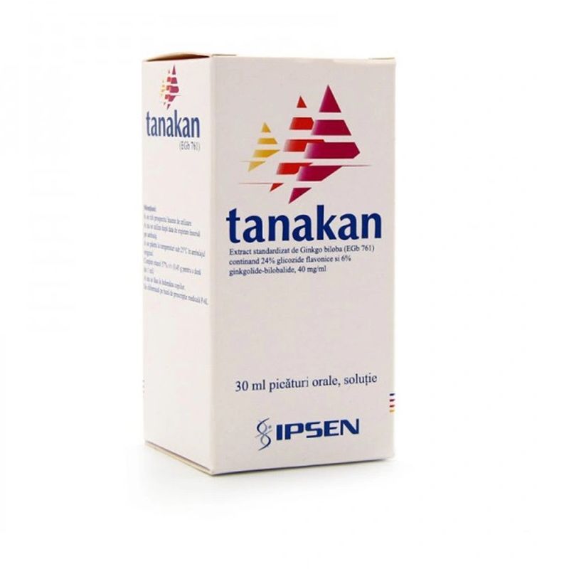 Танакан 40 mg/ml перорален разтвор х30 мл