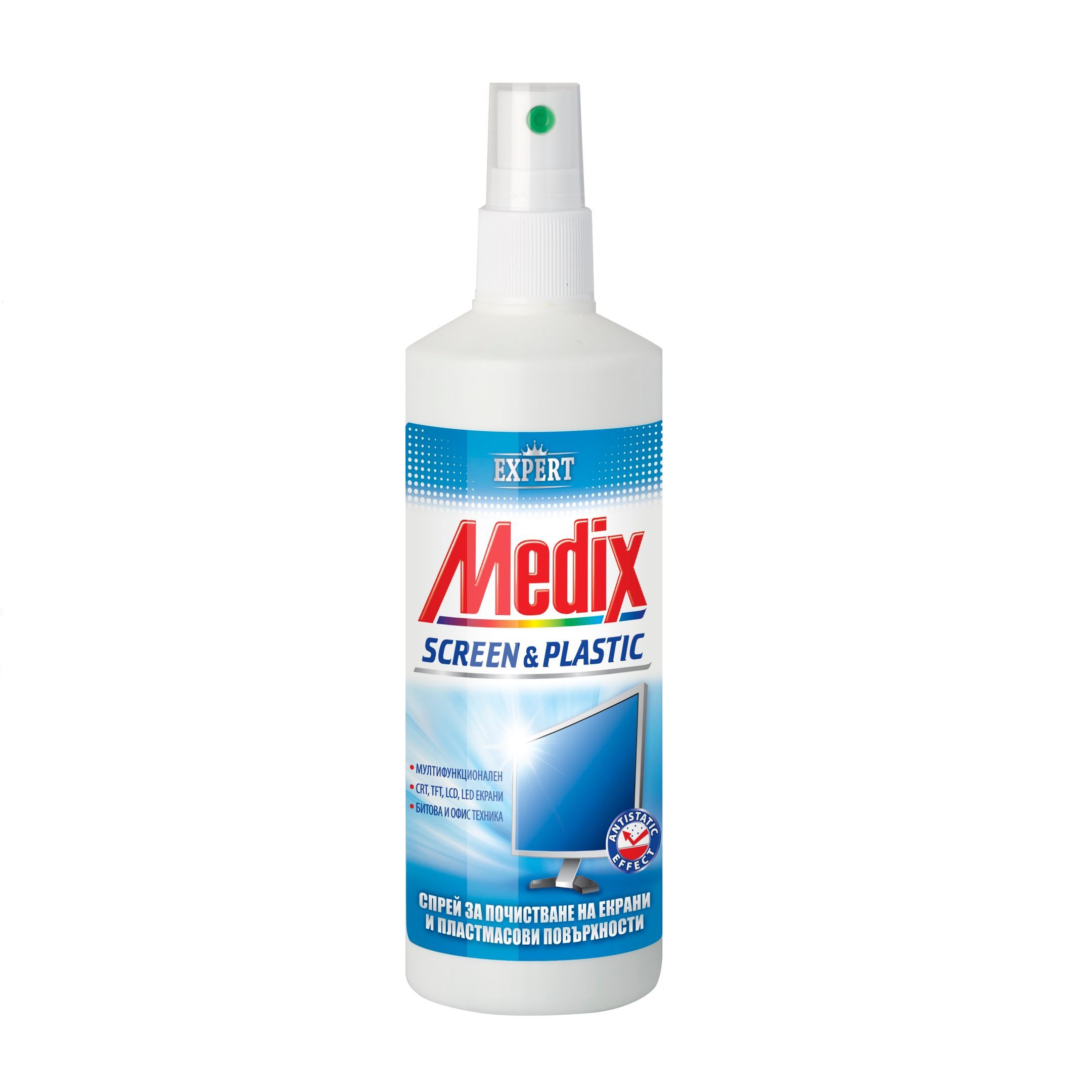 Medix Screen & Plastic Почистващ спрей за екрани и пластмаса x200 мл
