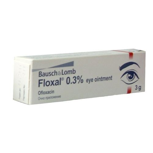 Флоксал 3 mg/g маз за очи х3 г Bausch & Lomb