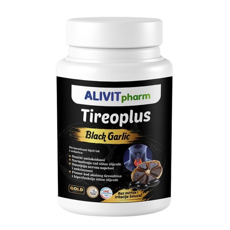 Tireoplus за щитовидната жлеза х90 твърди капсули AlivitPharm