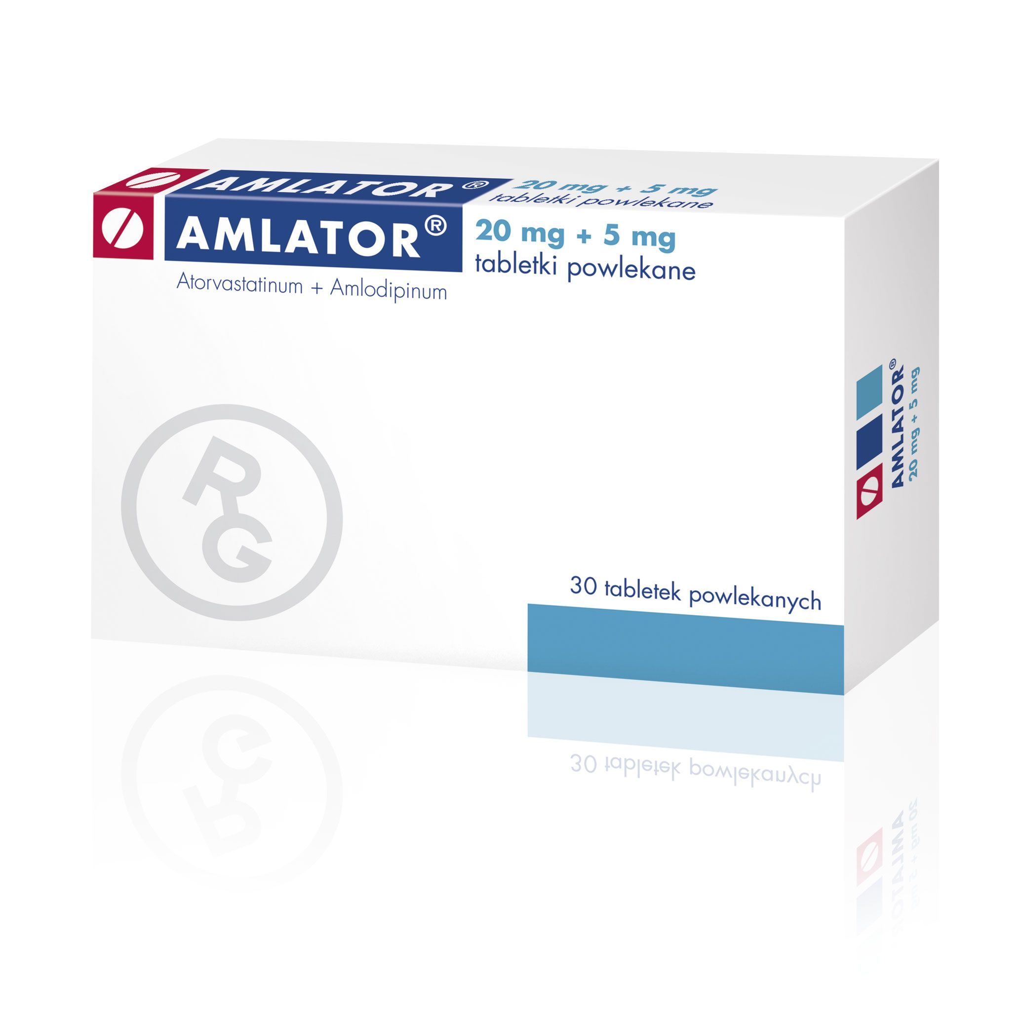 Амлатор 20 mg/5 mg х30 филмирани таблетки