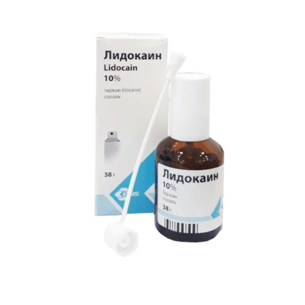 Лидокаин-ЕГИС 10% спрей за кожа, разтвор х38 г Egis