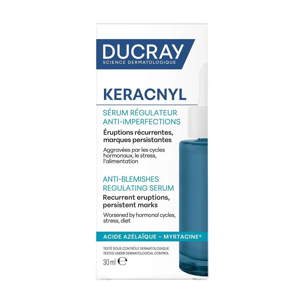 Ducray Keracnyl Регулиращ серум за лице против несъвършенства х30 мл