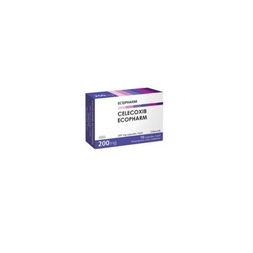 Целекоксиб Екофарм 200 mg х10 капсули, твърди Ecopharm
