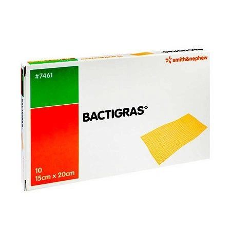 Bactigras Превръзка за рани 15х20 см х10 броя