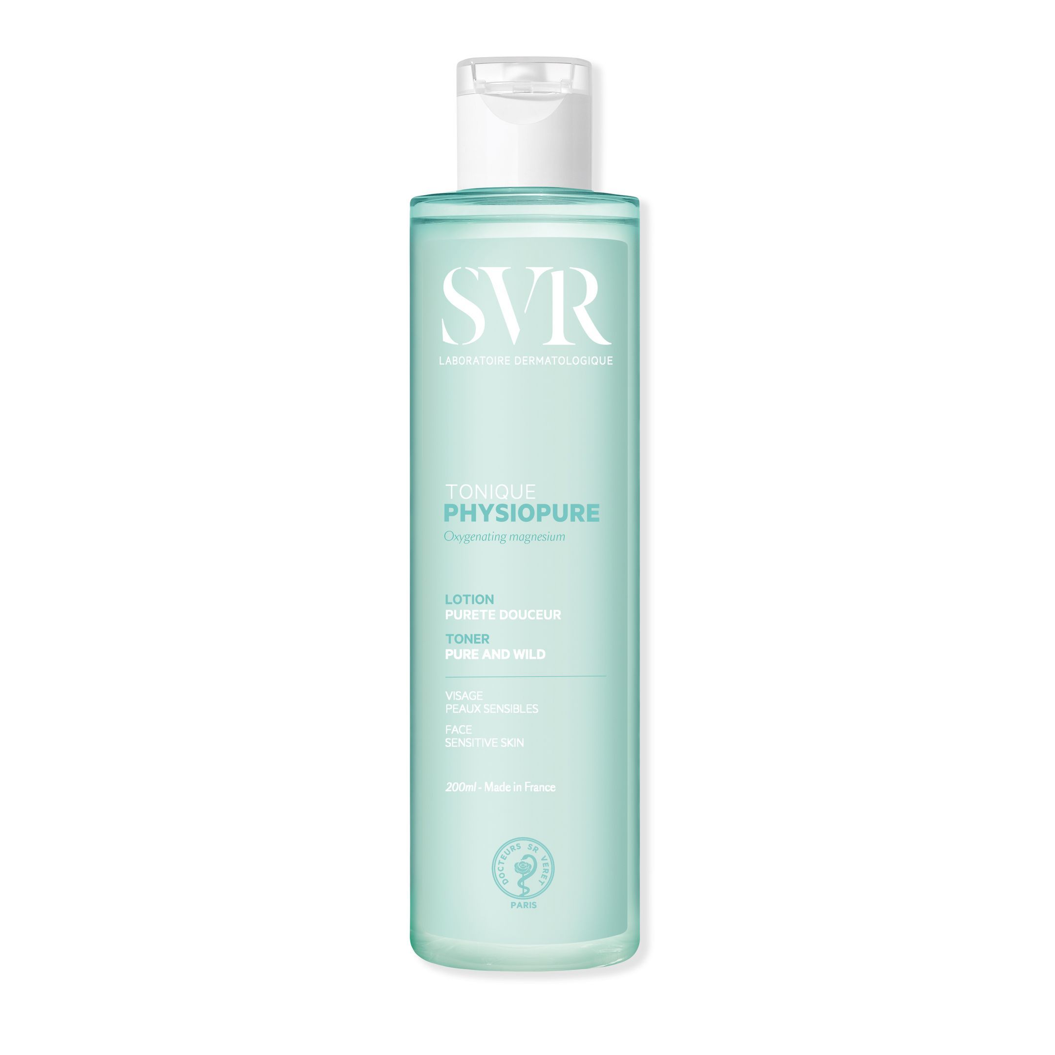 SVR Physiopure Почистващ тоник за лице за чувствителна кожа х200 мл