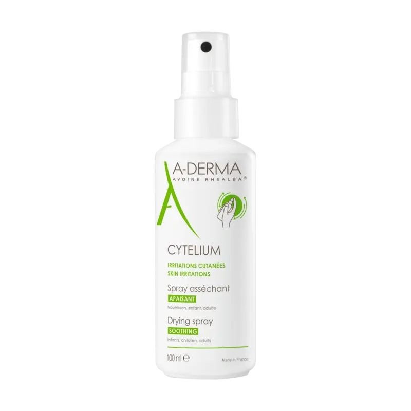 A-Derma Cytelium Подсушаващ спрей за лице и тяло х100 мл