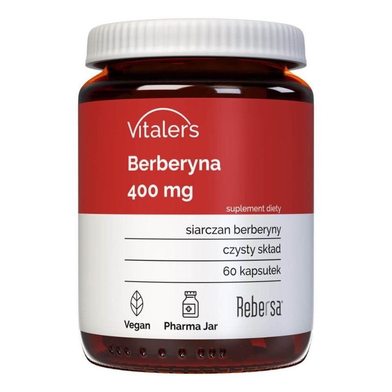 Берберин Контрол на кръвната захар и апетита 400 mg х60 капсули Vitaler's