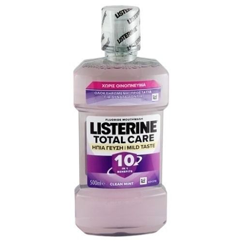Listerine Total Care Mild Taste 10in1 Вода за уста х500 мл