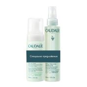 Caudalie Vinoclean Комплект за почистване на лице Олио x150 мл и Пяна x150 мл