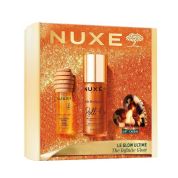 Nuxe The Infinity Glow Комплект мултифункционално сухо рол-он масло и медена грижа за устни