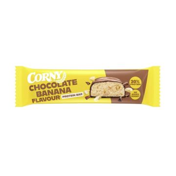 Corny 30% Protein Протеинов бар с вкус на шоколад и банан х50 грама