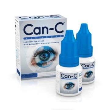 Can-C Капки за очи с NAC 5мл х2 флакона Herbamedica