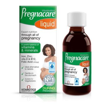 Pregnacare Сироп с витамини и минерали за периода на бременността х200 мл Vitabiotics