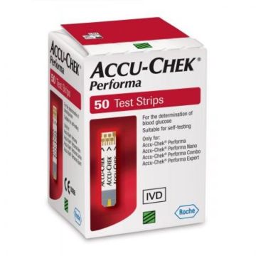 Accu-Chek Performa Test Strips Тест ленти за глюкомер х50 броя
