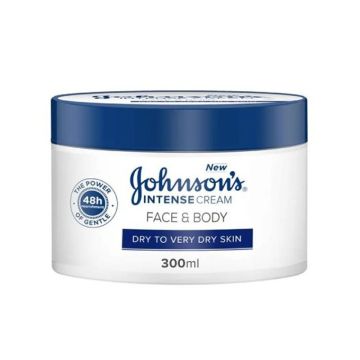 Johnson's Intense Крем за лице и тяло х300 мл