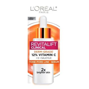 Loreal Paris Revitalift Clinical Серум за лице с витамин C x30 мл