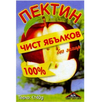 БК Пектин 100% Чист ябълков без захар х40 грама