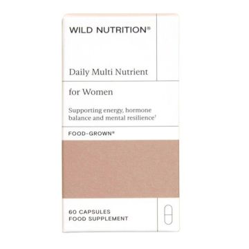 Food-Grown Ежедневни витамини и минерали за жени х60 капсули Wild Nutrition