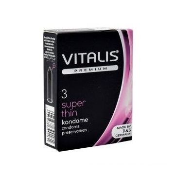 Vitalis Super Thin Презервативи х3 броя