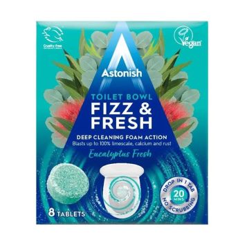 Astonish Eucalyptus Таблетки за почистване на тоалетна x8 броя