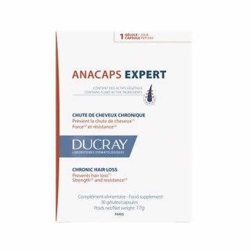 Ducray Anacaps expert при хроничен косопад х30 капсули