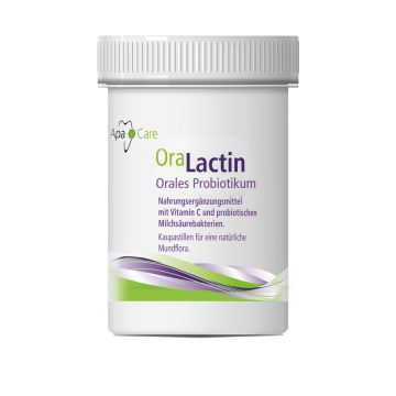 ApaCare OraLactin Орален пробиотик с витамин С x30 таблетки за смучене