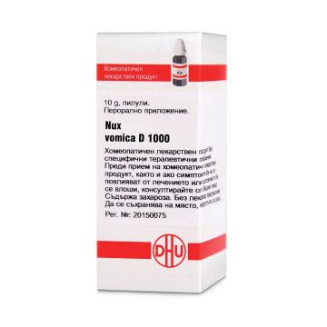 DHU Nux Vomica D1000 Нукс вомика х10 грама