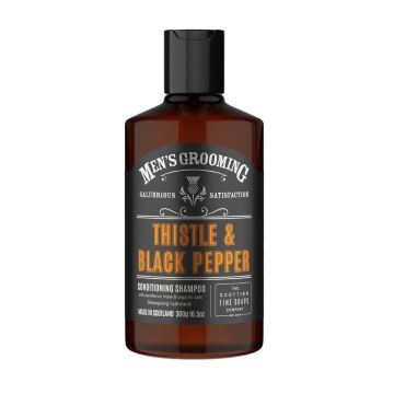 Scottish Fine Soaps Подхранващ шампоан за коса за мъже Thistle & Black Pepper x300 мл