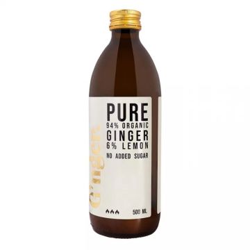 G’nger Pure Organic 94% Джинджифилов шот с лимон Био х500 мл