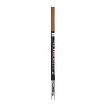 Loreal Paris Infaillible Brows 24H Micro Precision Молив за вежди с четка за разресване, 5.0 Light Brunette