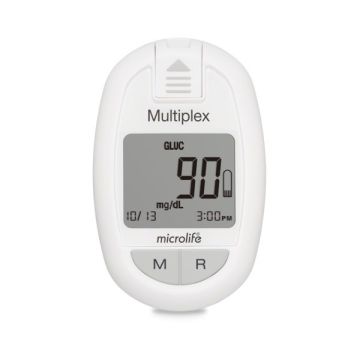 Microlife Multiplex 3в1 Мултимониторинг система за следите на кръвна захар, пикочна киселина и холестерол