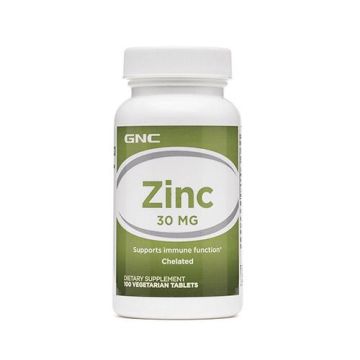Цинк 30 мг х100 таблетки GNC