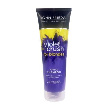John Frieda Violet Crush Виолетов шампоан за руса коса против жълтеникави оттенъци x250 мл